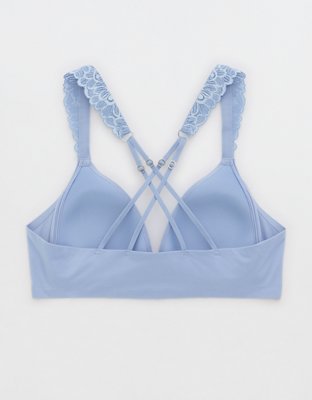 Sunnie Bra Ligeramente Relleno sin Aro con Encaje Bloom y Tiras