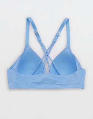 Бра Real Sunnie, лёгкая чашка, без косточек, на завязках — Aerie — фото 5