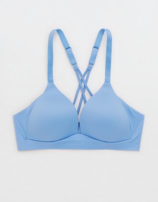 Бра Real Sunnie, лёгкая чашка, без косточек, на завязках — Aerie — фото 4