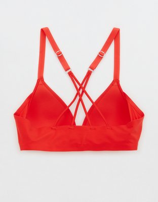 Aerie Real Sunnie Wireless Lightly Lined Strappy Bra