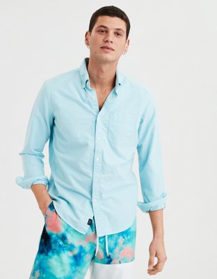 ae oxford button up shirt