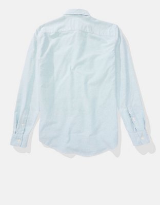AE Slim Fit Solid Oxford Button-Up Shirt