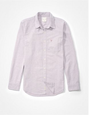 AE Camisa Oxford Slim Fit con botones