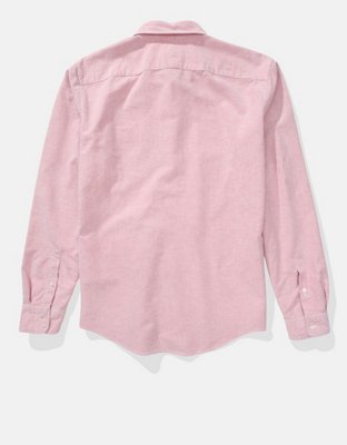 AE Slim Fit Solid Oxford Button-Up Shirt