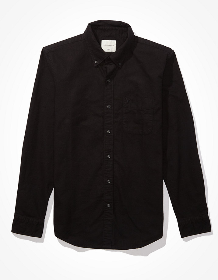 AE Slim Fit Oxford Button-Up Shirt