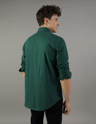 AE Slim Fit Oxford Button-Up Shirt