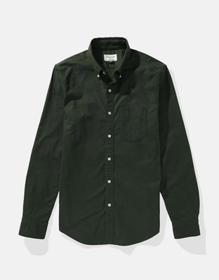 AE Slim Fit Oxford Button-Up Shirt