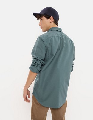 AE Slim Fit Oxford Button-Up Shirt