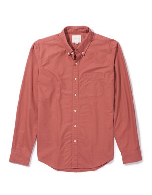 AE Slim Fit Oxford Button-Up Shirt