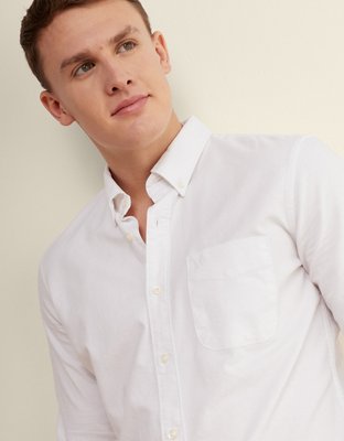 AE Everyday Slim Oxford Button-Up Shirt