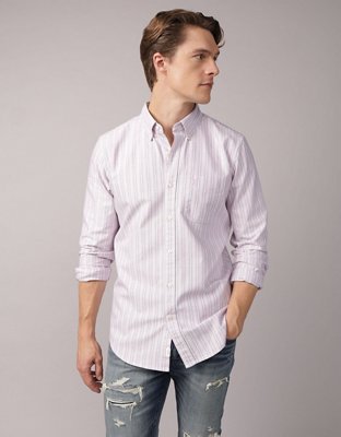 AE Everyday Slim Oxford Button-Up Shirt