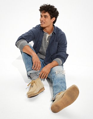 Мужские рубашки American Eagle AE Everyday Shirt — фото 5