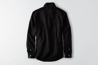 AE Long Sleeve Oxford Button Up Shirt
