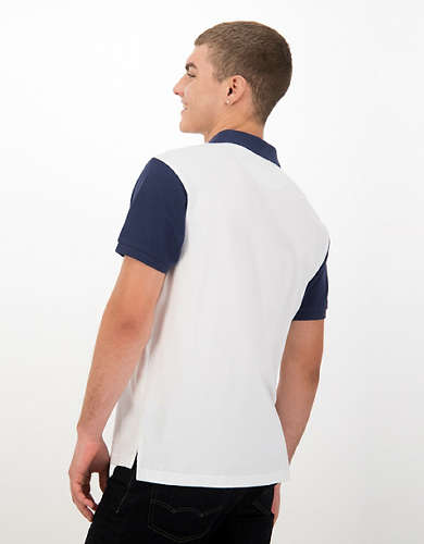 AE Contrast Collar Polo Shirt