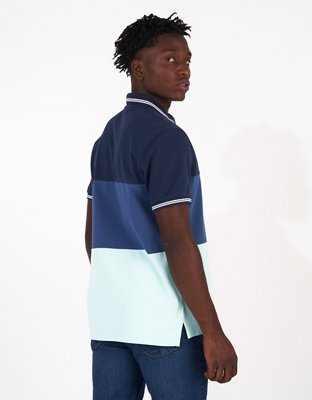 AE Colorblock Polo Shirt