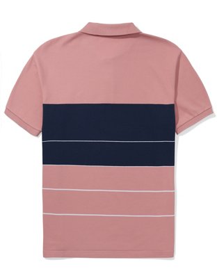 AE Striped Icon Polo Shirt