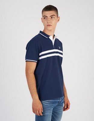 AE Striped Icon Polo Shirt
