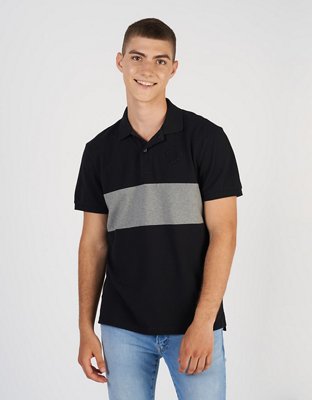 Top polo tejido contraste color Hypsters main image 0
