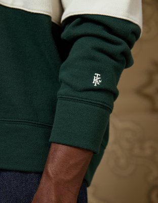 AE x Tru Kolors Pique Rugby Sweatshirt
