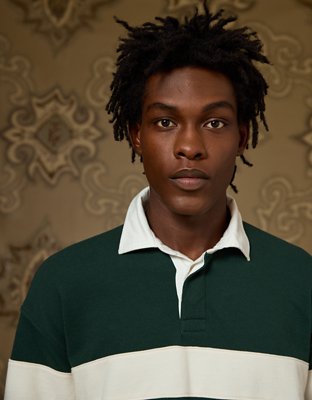 AE x Tru Kolors Pique Rugby Sweatshirt | AE