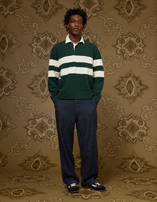 AE x Tru Kolors Pique Rugby Sweatshirt