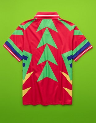 AE x Jorge Campos Football Polo Shirt