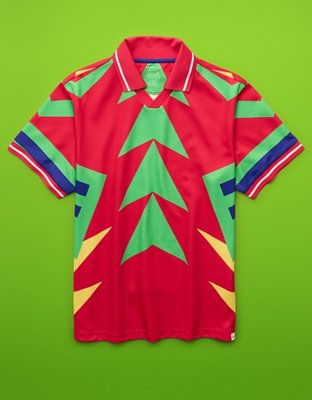 AE x Jorge Campos Football Polo Shirt