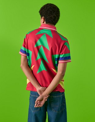 AE x Jorge Campos Football Polo Shirt