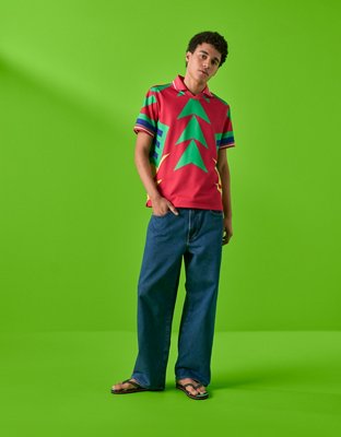 AE x Jorge Campos Football Polo Shirt