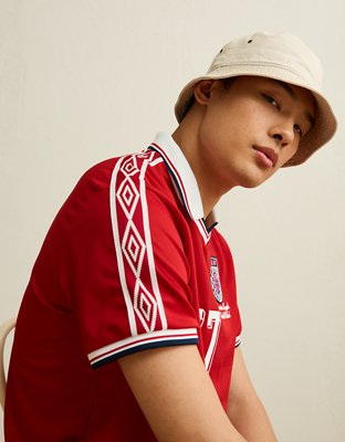 AE x Umbro Collar Jersey | American Eagle