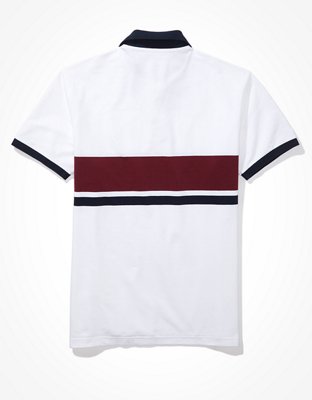 AE Color-Block Polo Shirt