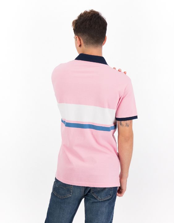 AE Color-Block Polo Shirt