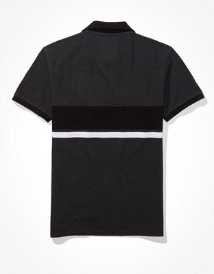 AE Color-Block Polo Shirt