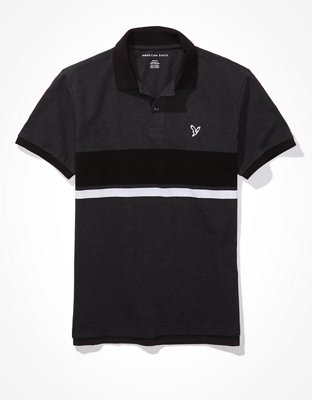 AE Color-Block Polo Shirt