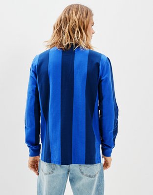 Мужские рубашки American Eagle AE Long-Sleeve Rugby Polo Shirt — фото 3