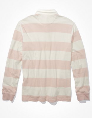 AE Long-Sleeve Rugby Polo Shirt