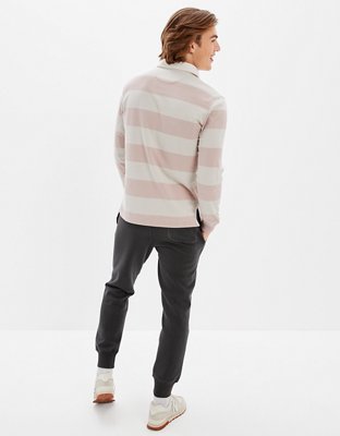 AE Long-Sleeve Rugby Polo Shirt