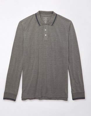 AE Long-Sleeve Polo Shirt