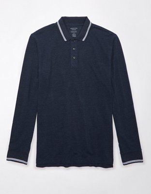 AE Long-Sleeve Polo Shirt