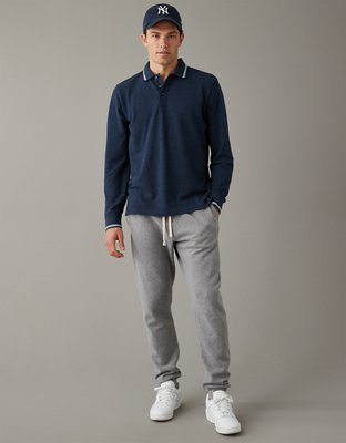 AE Long-Sleeve Polo Shirt