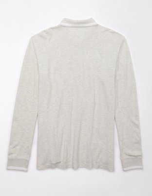 AE Lived-In Tipped Pique Polo Shirt