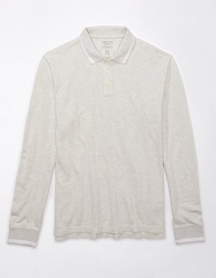 AE Lived-In Tipped Pique Polo Shirt