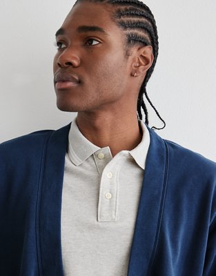 AE Lived-In Tipped Pique Polo Shirt