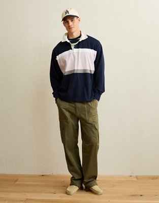 AE Boxy Fit Rugby Shirt