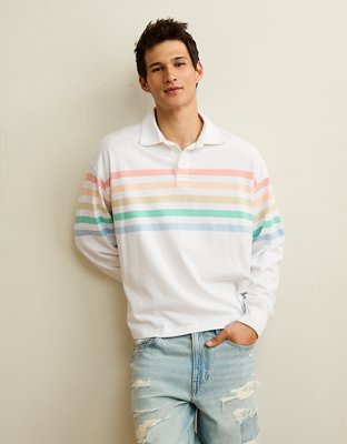 AE Pride Boxy Rugby Shirt from American Eagle - $49.95