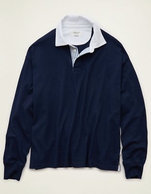 AE Boxy Fit Rugby Shirt