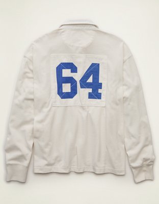 AE Boxy Fit Ford Graphic Rugby Shirt