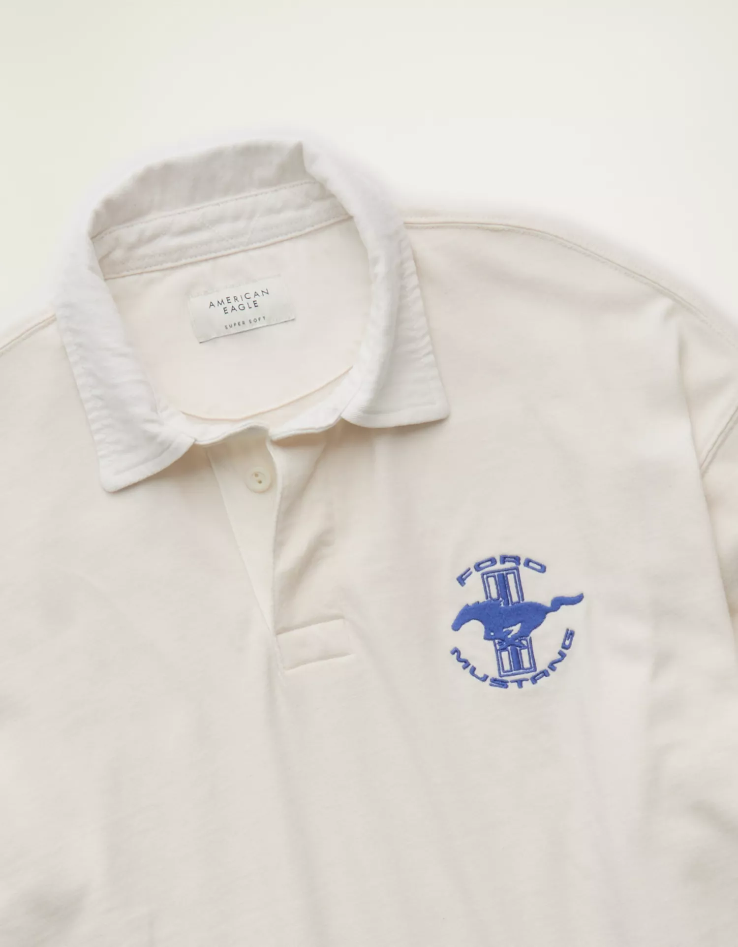 AE Boxy Fit Ford Graphic Rugby Shirt - thumbnail 7