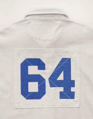 AE Boxy Fit Ford Graphic Rugby Shirt