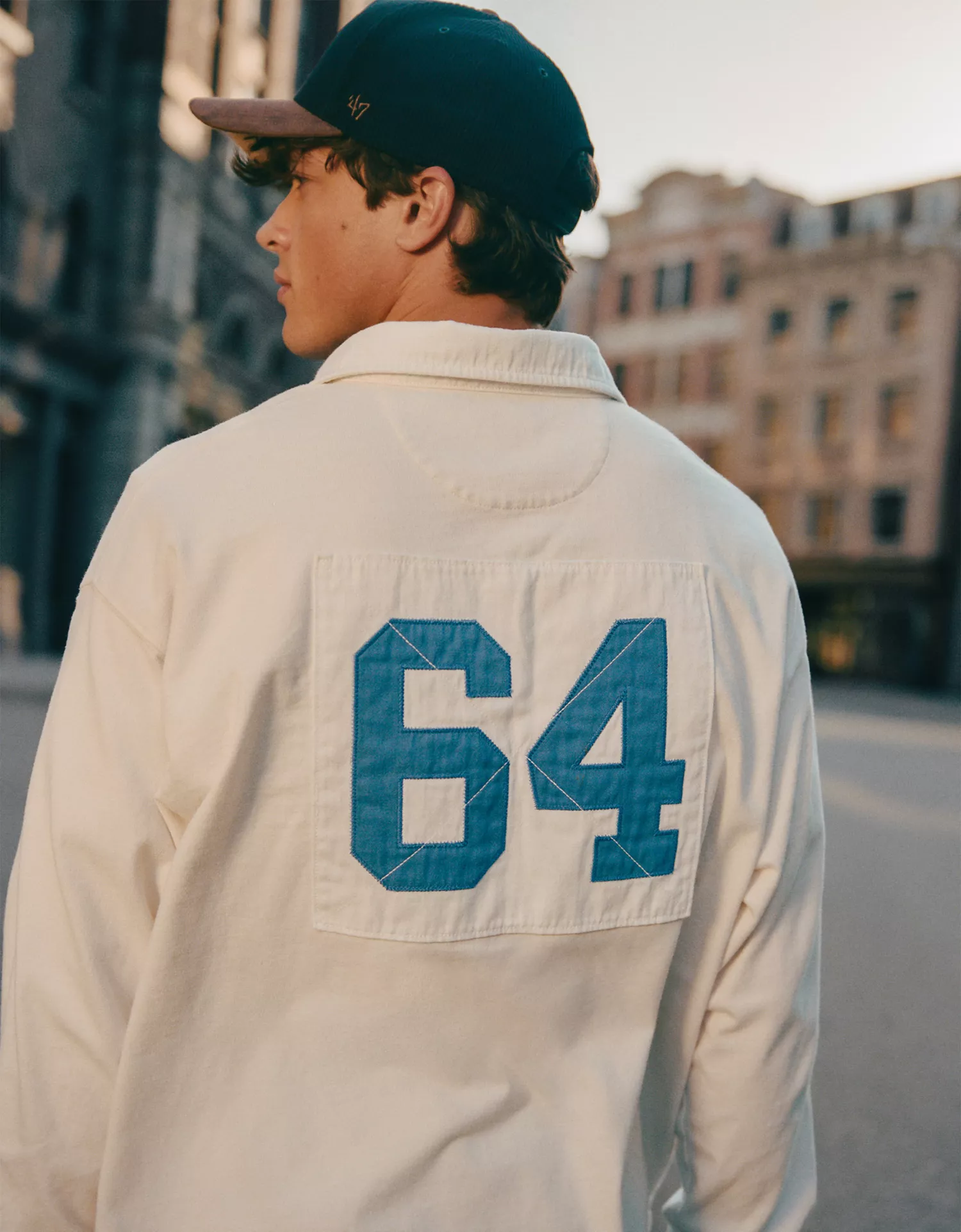 AE Boxy Fit Ford Graphic Rugby Shirt - thumbnail 10